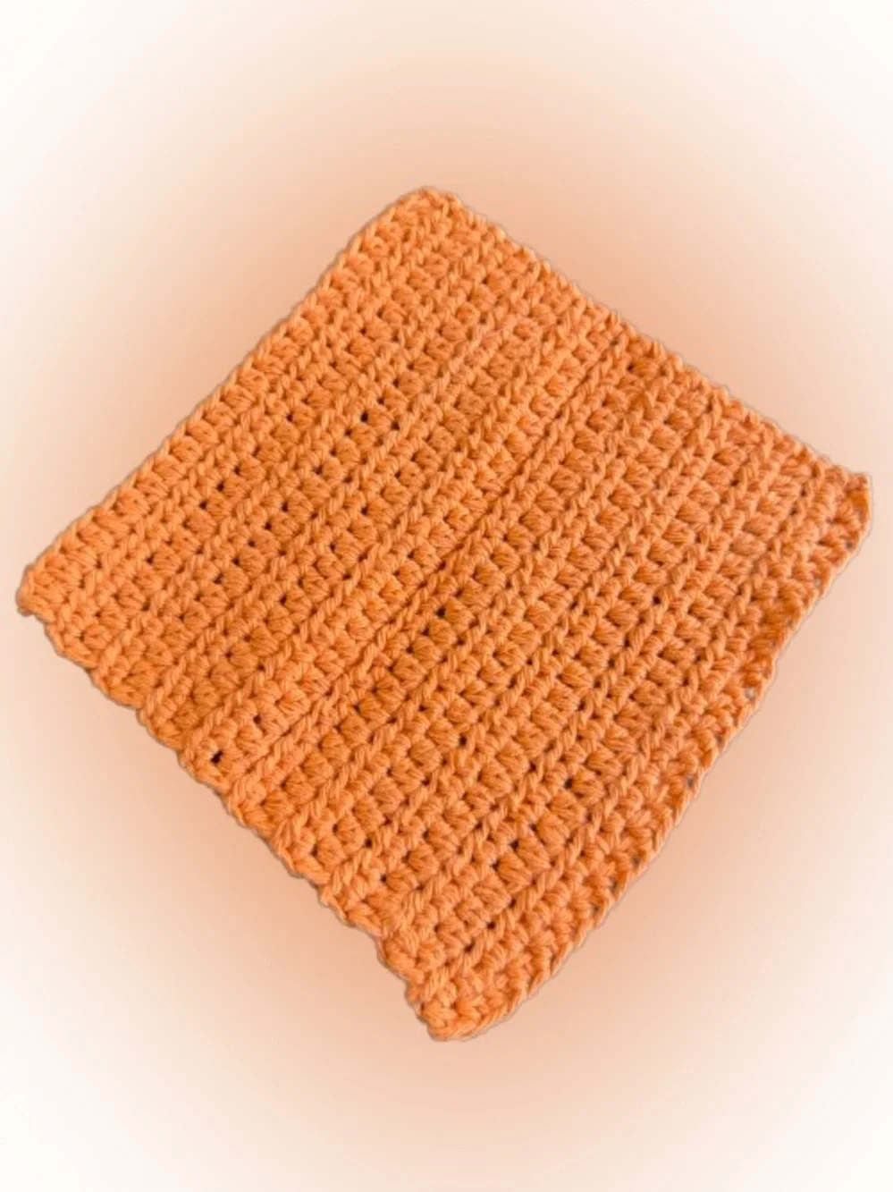 Handmade Crochet 100% cotton Dishcloths Set of 4 Colorful Kitchen Washcloths